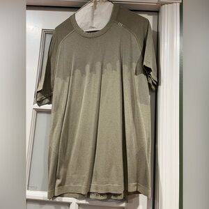 Lululemon Olive Green Men's Shirt